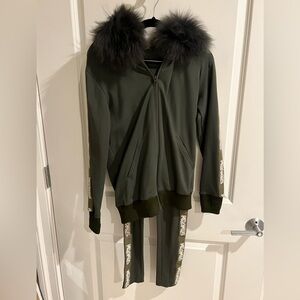Mr & Mrs Italy Tracksuit with Fur